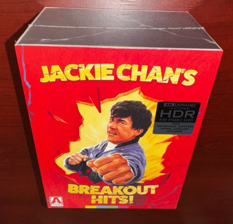 JACKIE CHAN’S BREAKOUT HITS Arrow Video 4K Ultra HD Blu Ray Box Set NEW SEALED