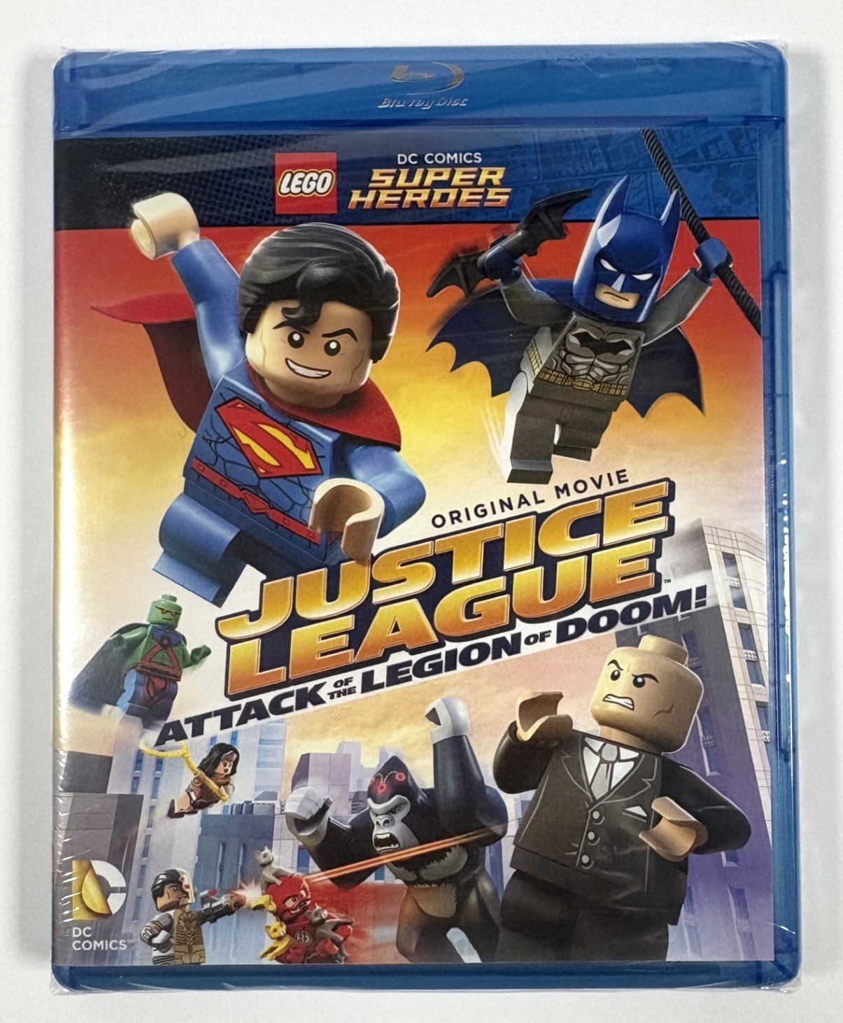 Lego Super Heroes Justice League Attack of the Legion of Doom Blu-ray Free Ship