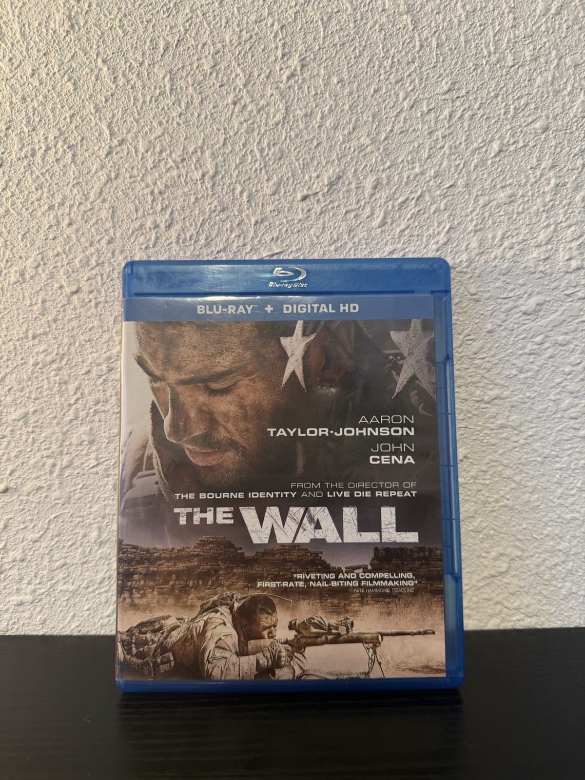 THE WALL (2017) Blu-ray Aaron Taylor-Johnson John Cena Action War Doug Liman