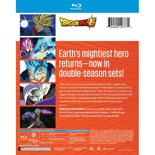 Crunchyroll Dragon Ball Super: Parts 5 & 6 (Blu-ray)