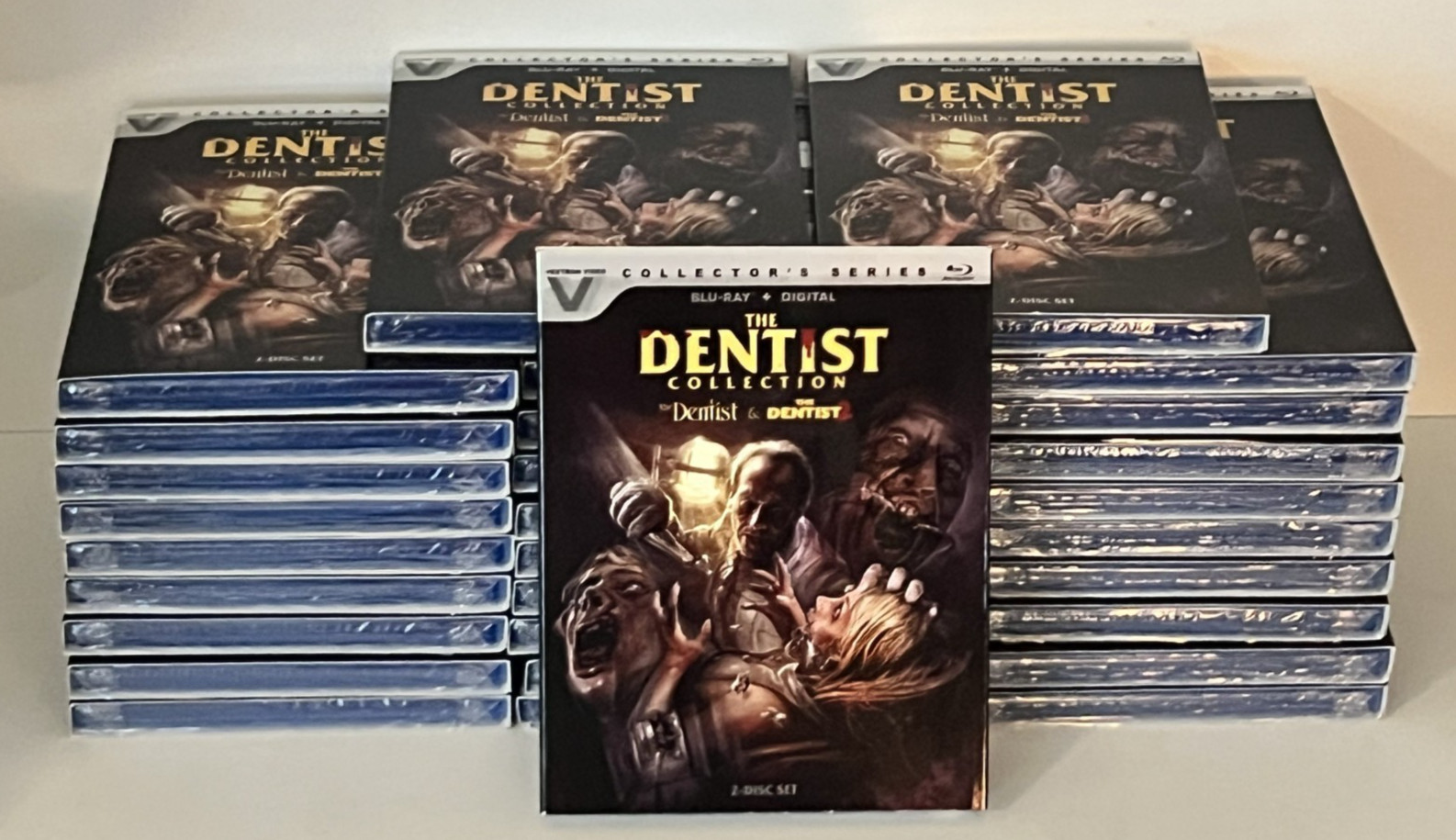 Lot of 30 The Dentist Collection Vestron Collector’s Series (Blu-ray) New Horror
