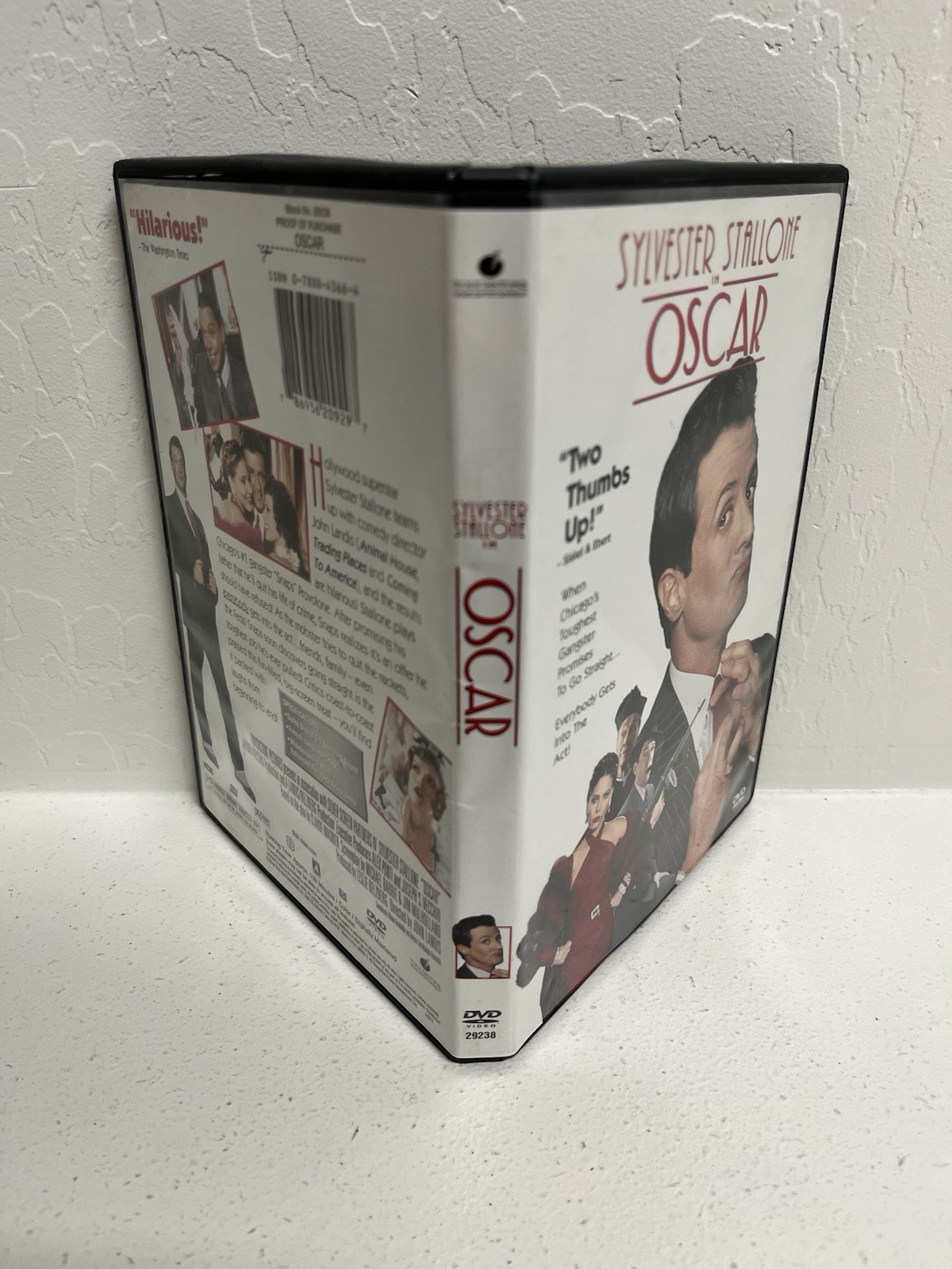 Oscar (DVD, 1991) Sylvester Stallone John Landis OOP Nice Clean Tested Condition