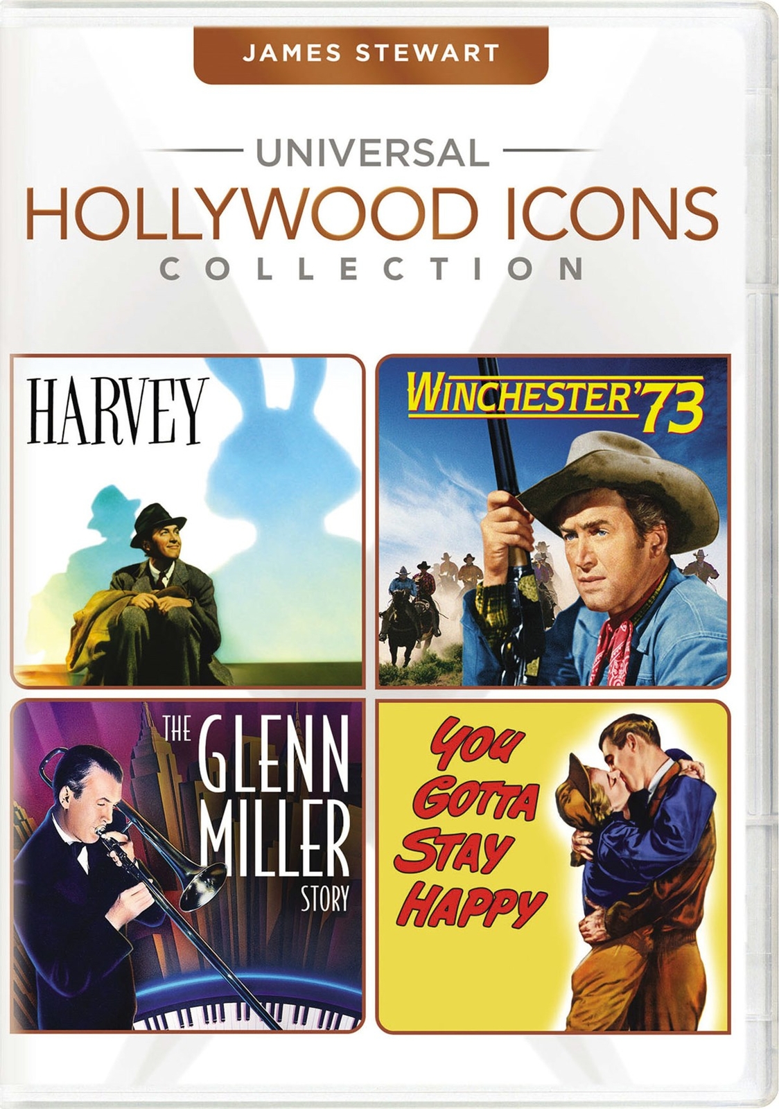 Universal Hollywood Icons Collection James Stewart DVD NEW
