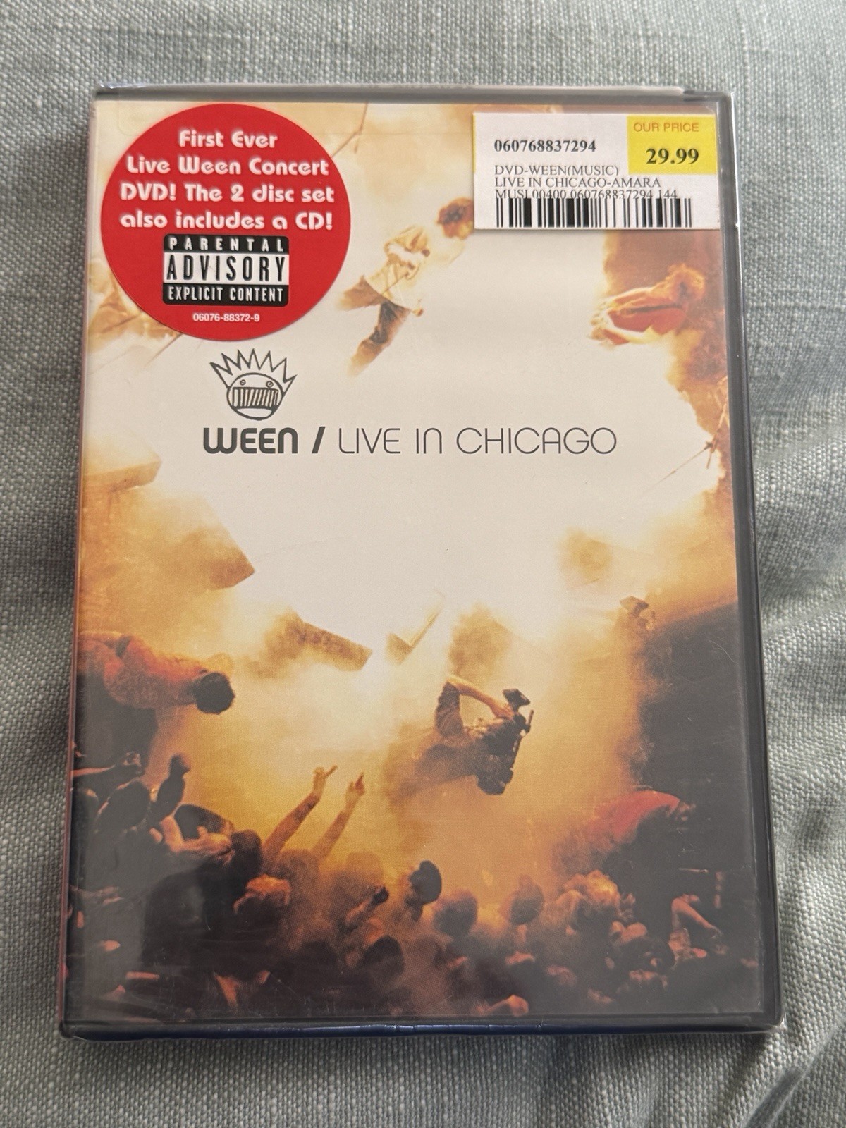 Ween – Live in Chicago (DVD, 2004, Includes Audio CD) SEALED