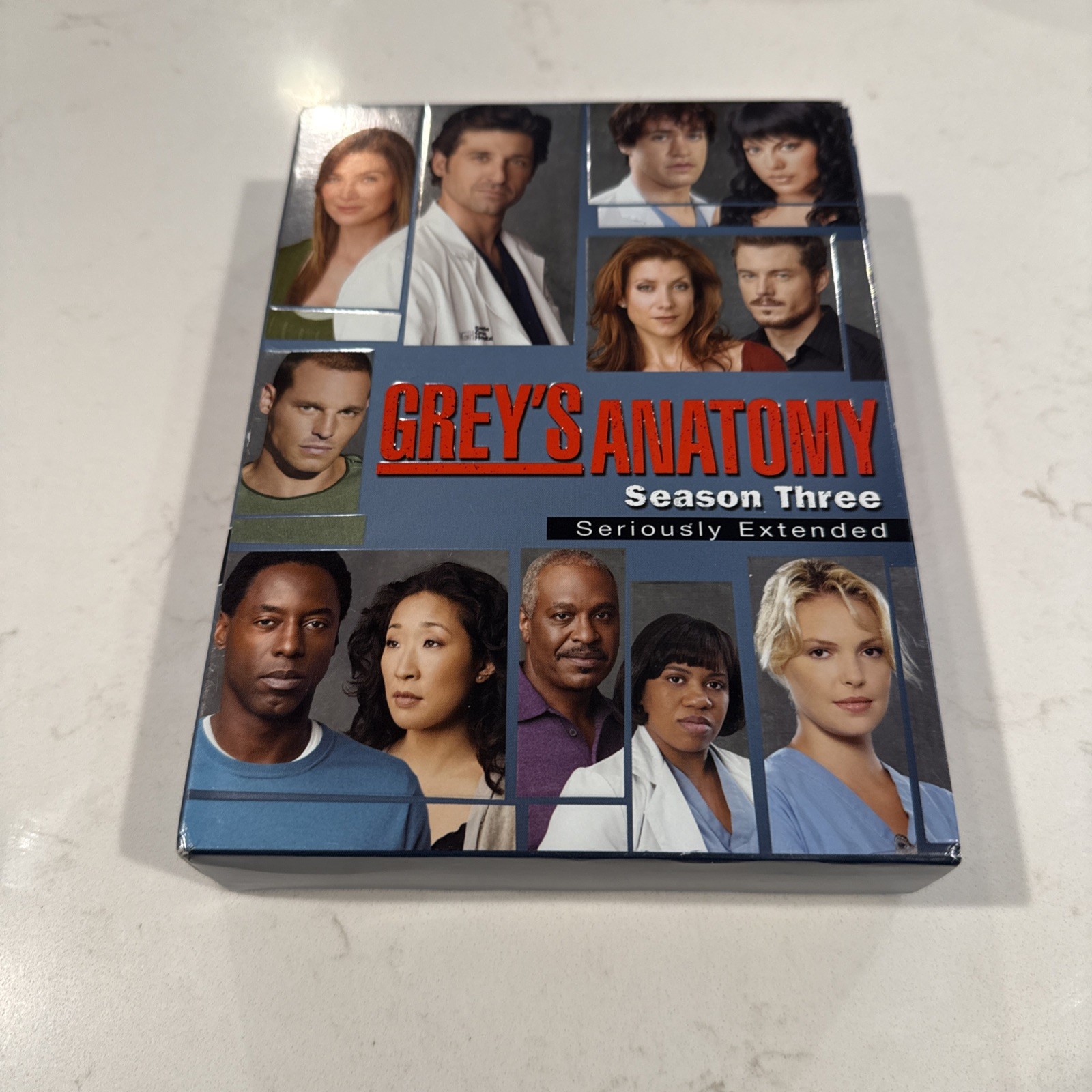 Greys Anatomy Seasons 1-3 1 2 3 DVD, 2006 TV Series Show Medical Drama McDreamy