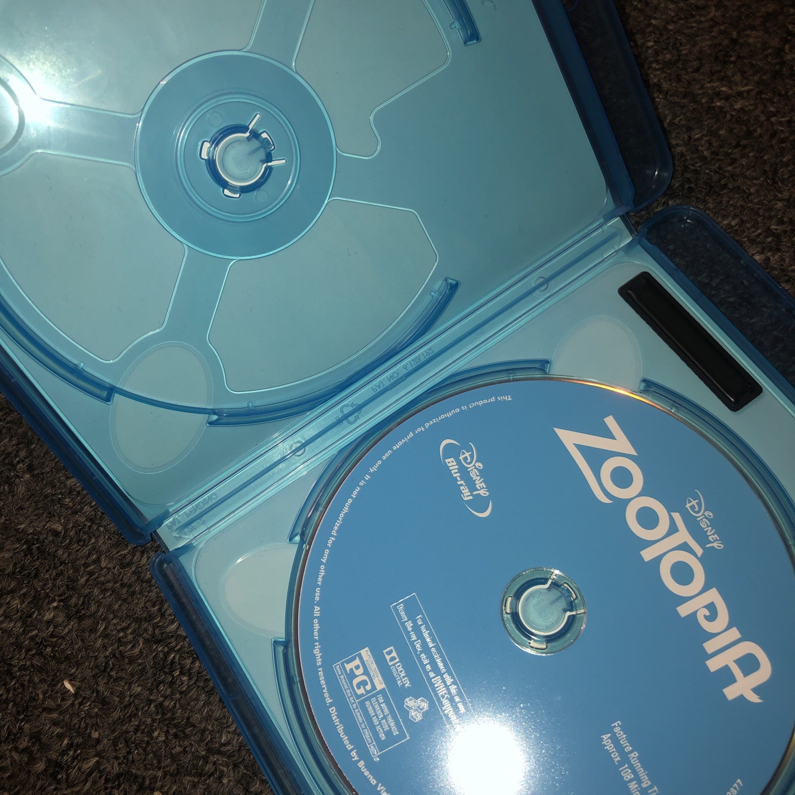 Zootopia (Blu-ray, 2016) NO DVD