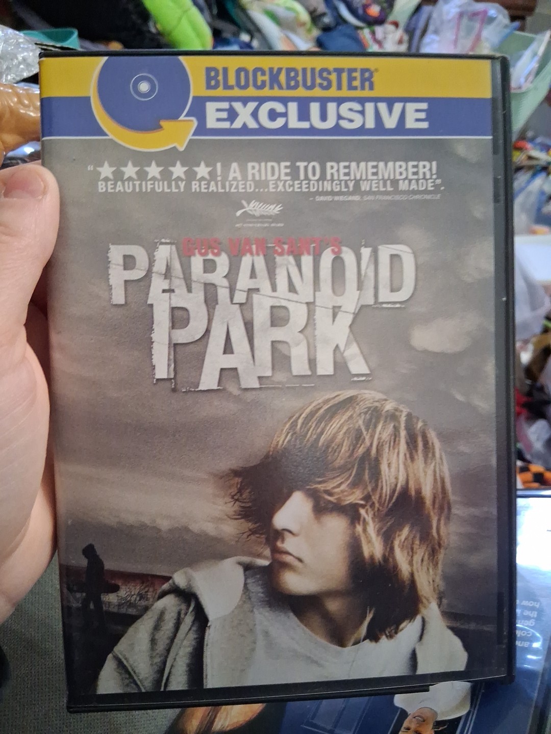 Paranoid Park DVD Gus Van Sant Blockbuster Exclusive Portland Skater Mystery