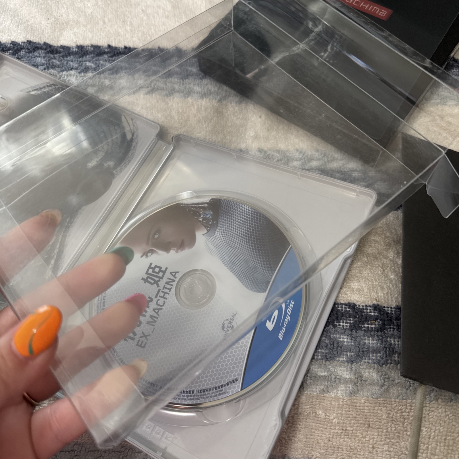 Ex Machina SteelBook Blu-ray (HD ZETA)[2015] No Dent – FULL SLIP LENTICULAR !