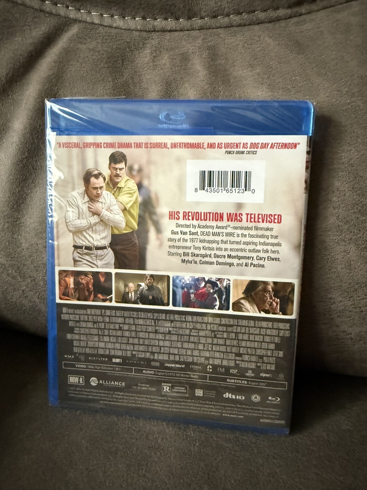 Dead Man’s Wire [Blu-ray] Gus Van Sant/Bill Skarsgard BRAND NEW