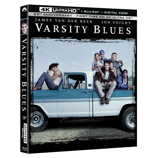 VARSITY BLUES 4K (1999) | ULTRA HD + BLU-RAY + Slipcover