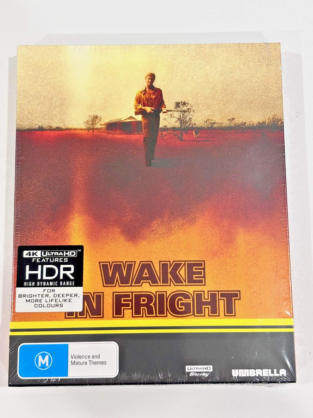 Wake In Fright (4K UHD Blu-Ray, 1971) – Ltd Edition – Brand New & SEALED!