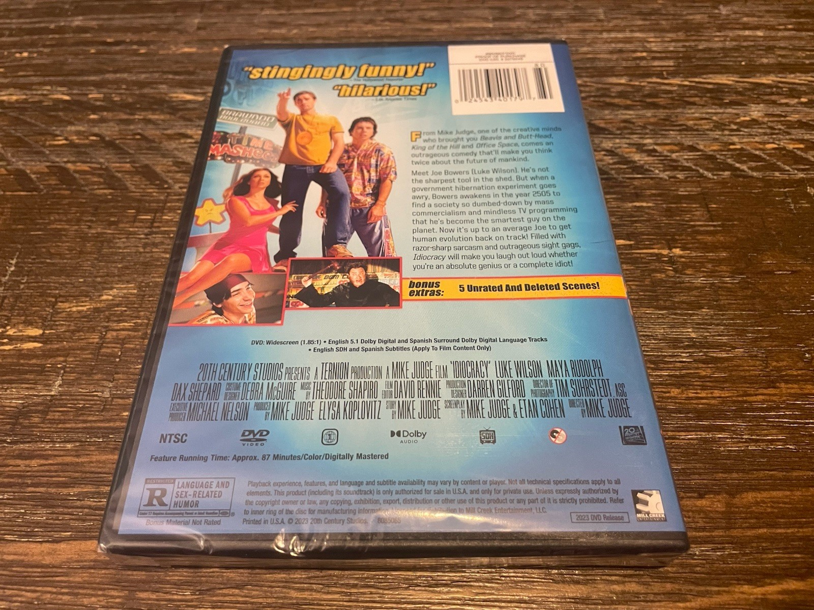 Idiocracy (2006) (DVD, Mill Creek, 2007)