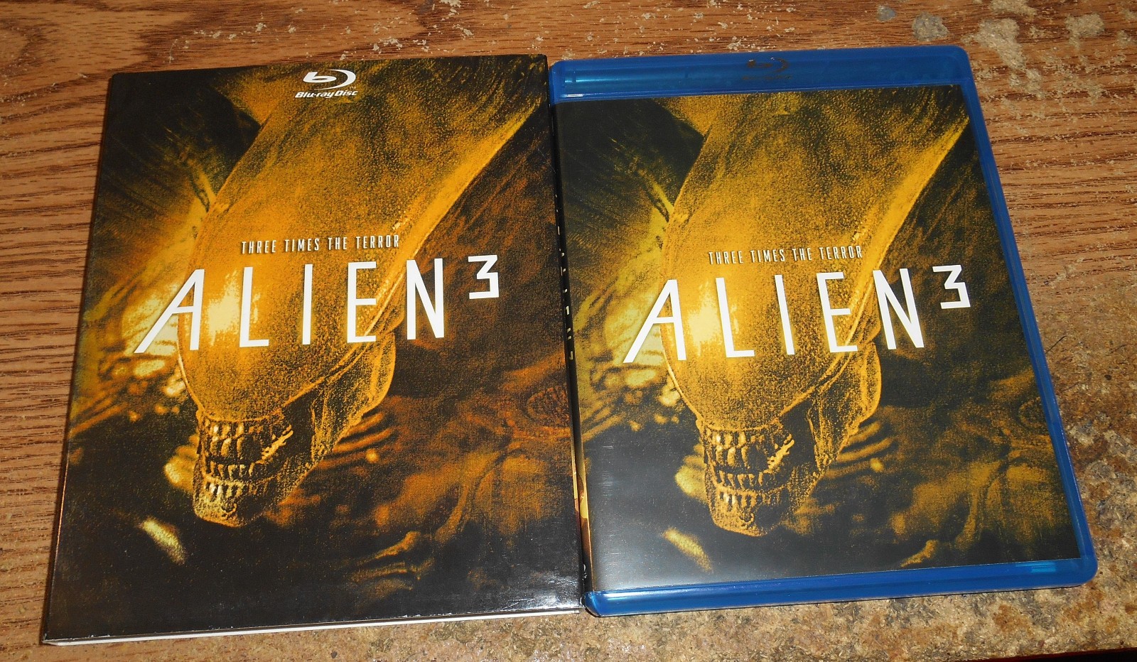 ALIEN 3 1992 BLU-RAY/A DAVID FINCHER FILM/HORROR/WITH RARE OOP SLIPCOVER!