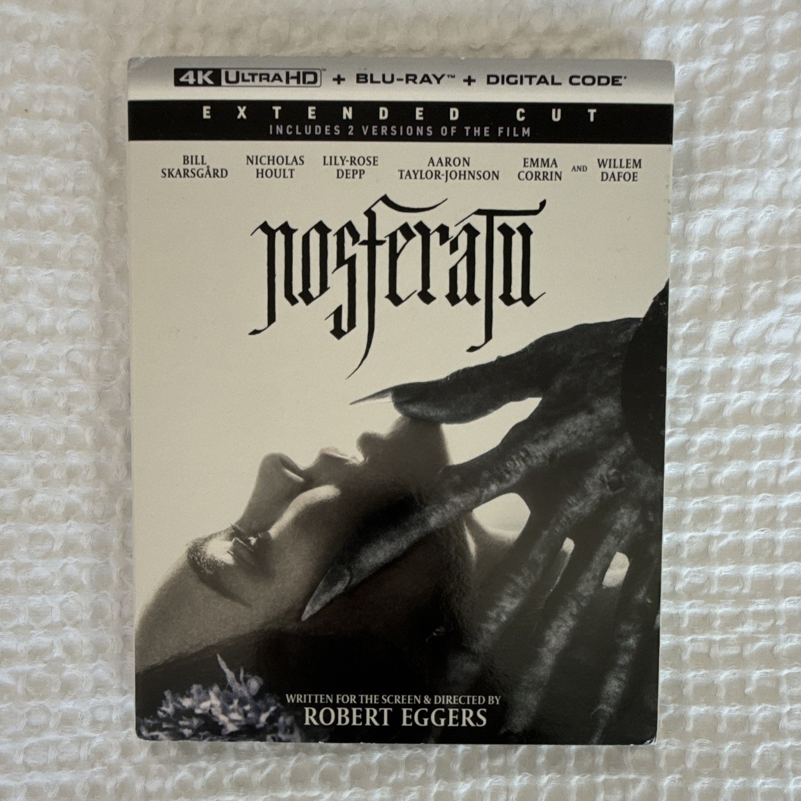 Nosferatu (2024) Extended Cut 4K UHD + Blu-ray Focus Features Eggers Skarsgård