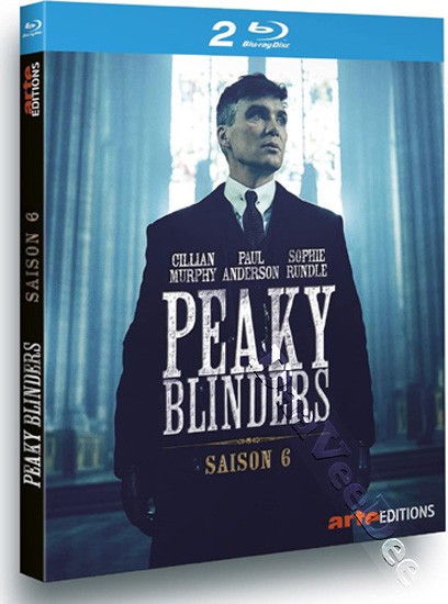 Peaky Blinders (Season 6) NEW Blu-Ray 2-Disc Set Cillian Murphy