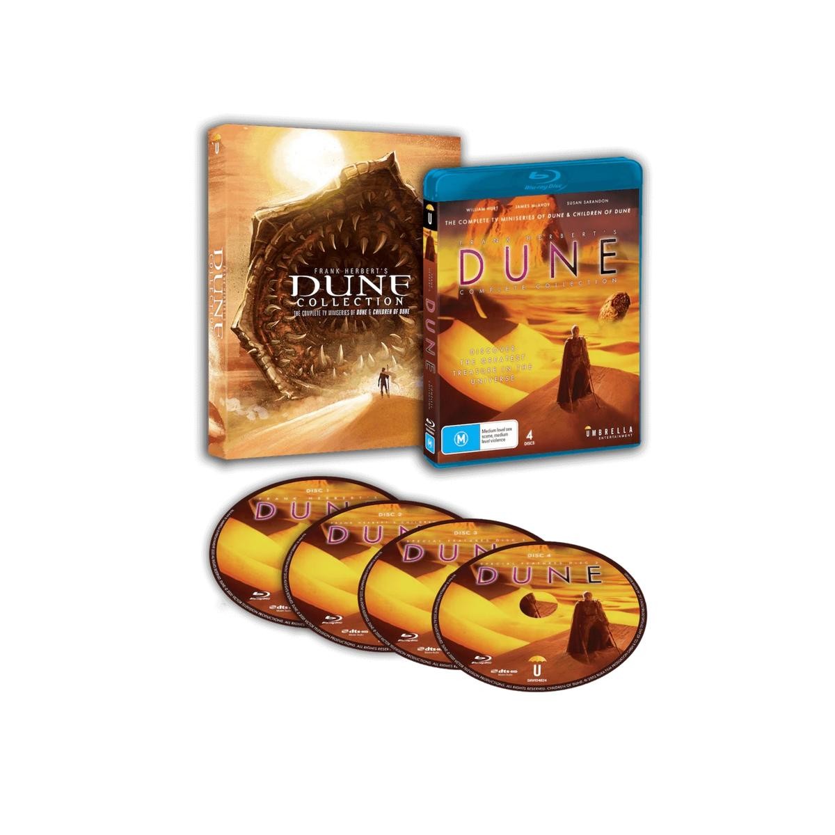 Frank Herbert’s Dune & Children of Dune Complete Collection (Reg Free) Blu-ray