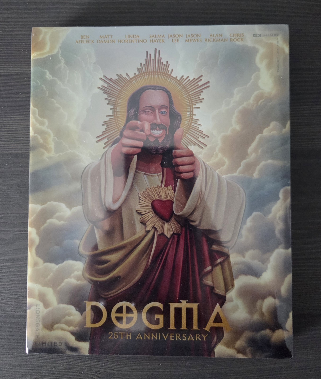 Dogma 4K UHD + Blu-ray + Digital Steelbook Lionsgate New/Sealed