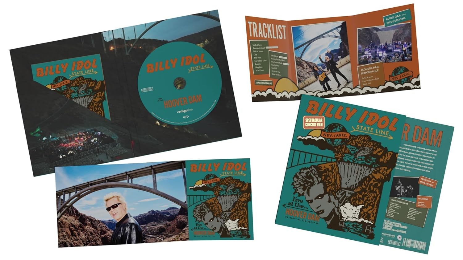 Billy Idol – State Line: Live At The Hoover Dam (Blu-ray) Billy Idol