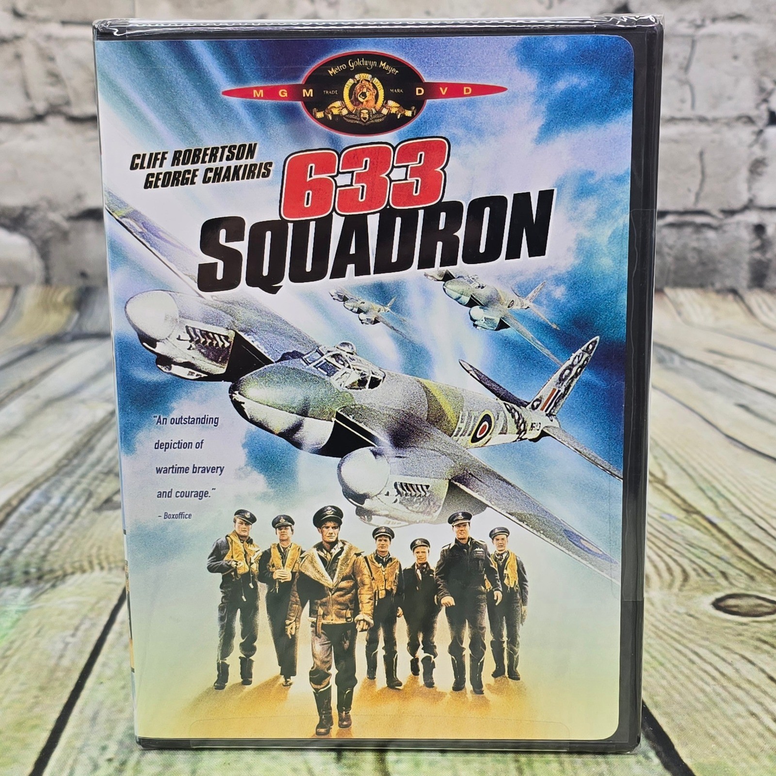 633 Squadron DVD Movie WWII War Action MGM Cliff Robertson George Chakiris NEW