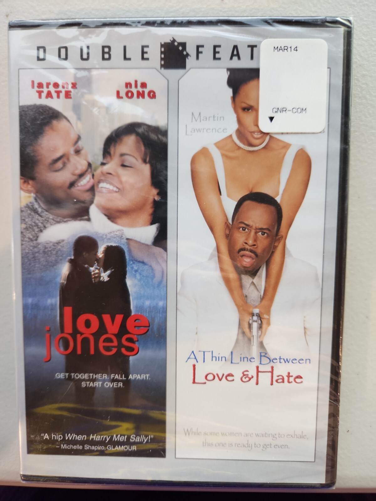 Love Jones/Thin Line Between Love and Hate [DBFE] [DVD] – NEW