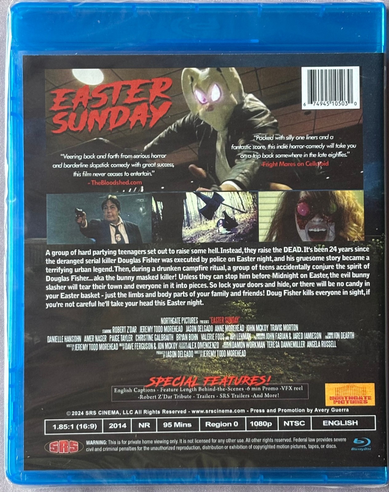 EASTER SUNDAY SRS CINEMA BLU-RAY RARE LIMITED EDITION 2014