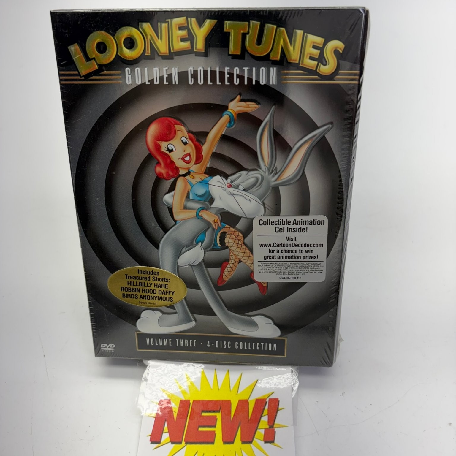 Looney Tunes Golden Collection Volume 3 ThreDVD 2005 Bugs Bunny Daffy Ducke