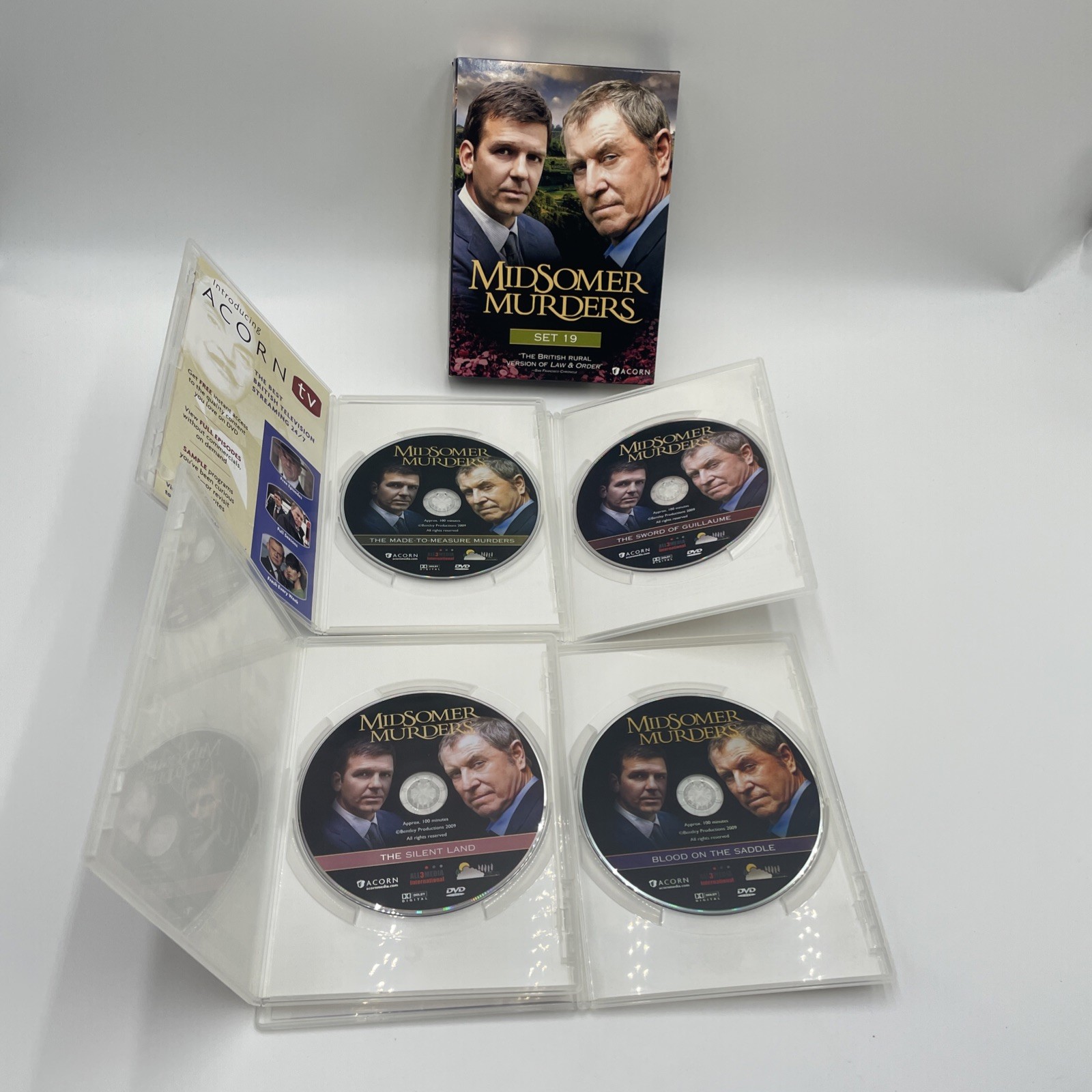 Midsomer Murders DVD Lot 11 Sets Series 11-21 Acorn British Crime Mystery
