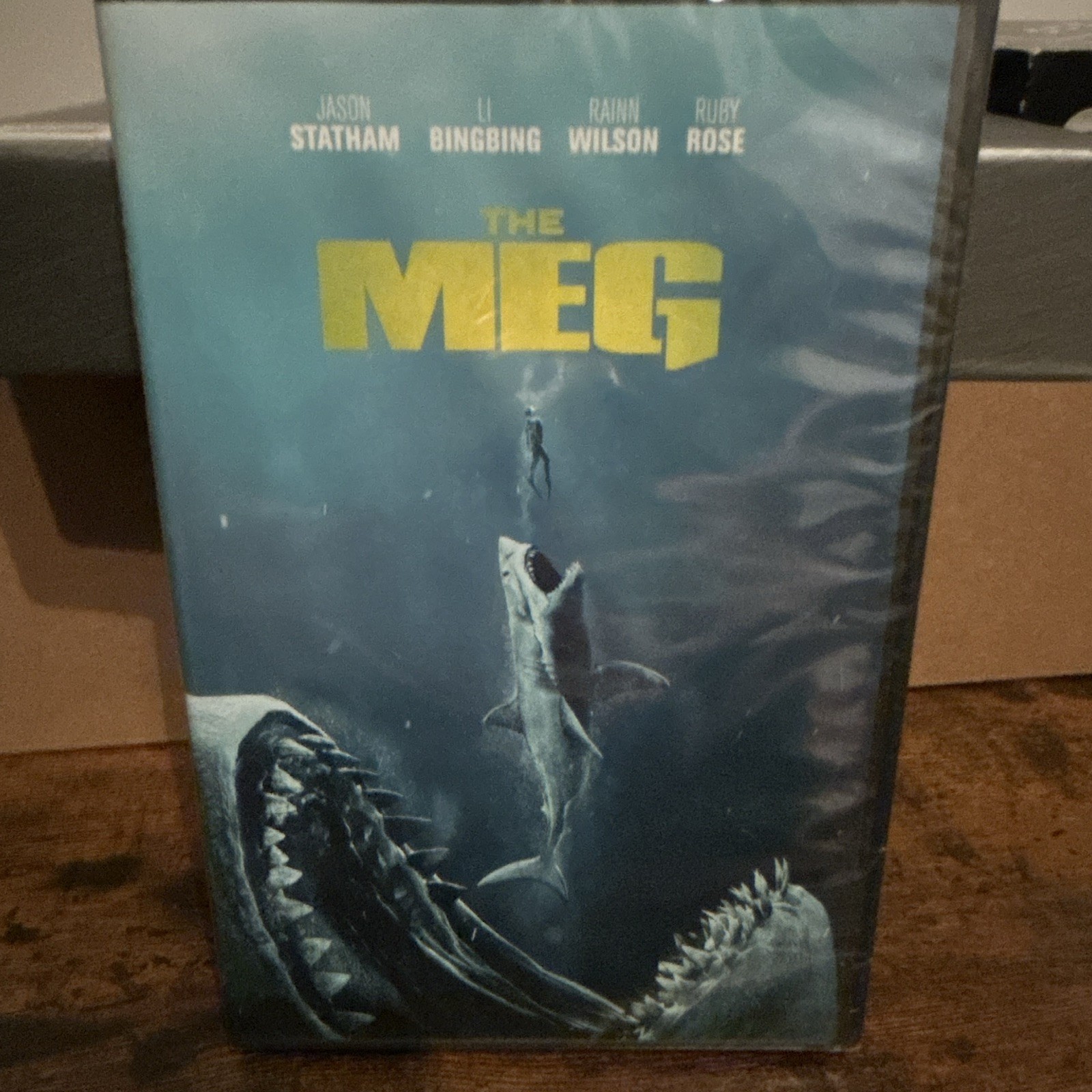 Warner Bros. The Meg DVD PG-13 Jason Statham Jon Turteltaub 113 Min *NEW*