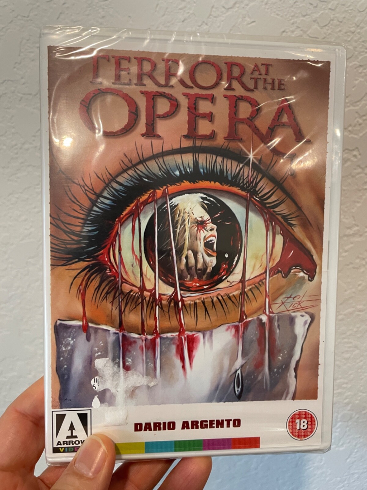 Terror At The Opera (DVD All Region PAL) OOP NEW Arrow Dario Argento UNCUT