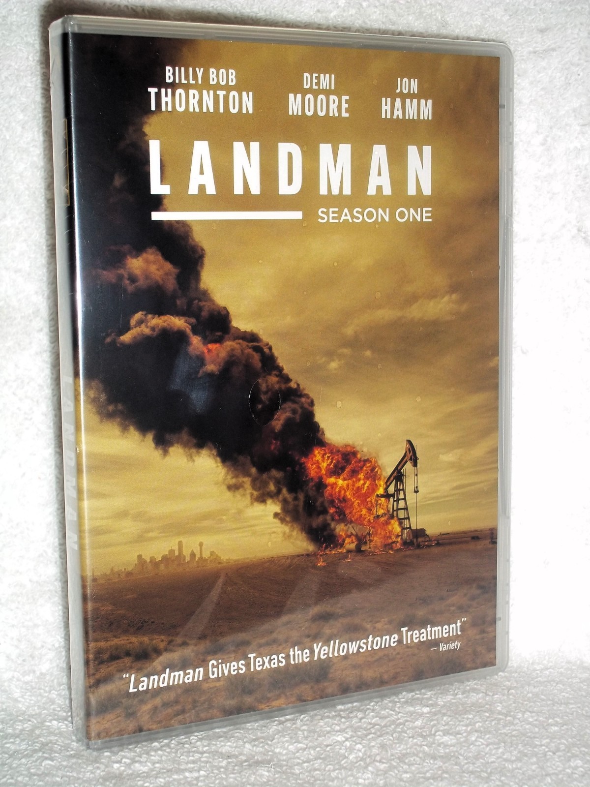 Landman: Season One (DVD, 2025) NEW Billy Bob Thornton Demi Moore drama western