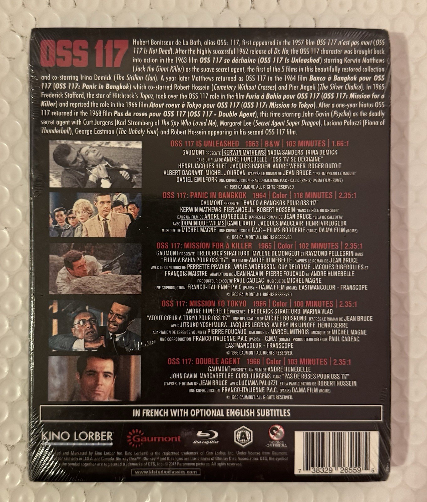 OSS 117: Five Film Collection [New Blu-ray] New and Sealed