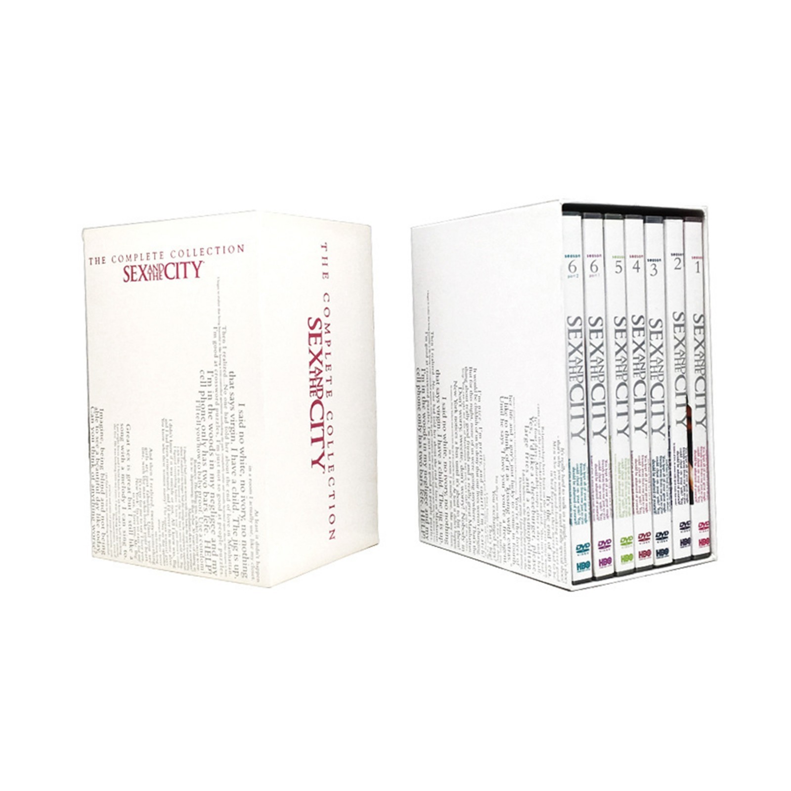 Sex and the City: The Complete Series Seasons 1-6 DVD (17 Discs boxed set)