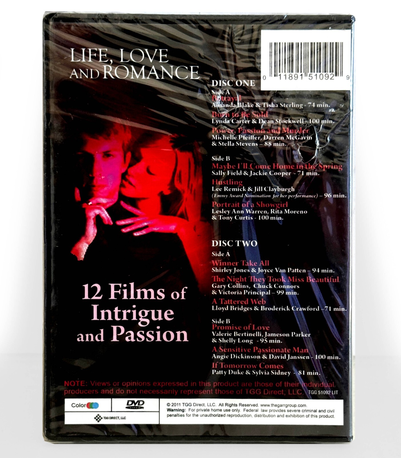 Love, Life and Romance: 12 Films Collection (2-Disc DVD, 1971-1983) Brand New !