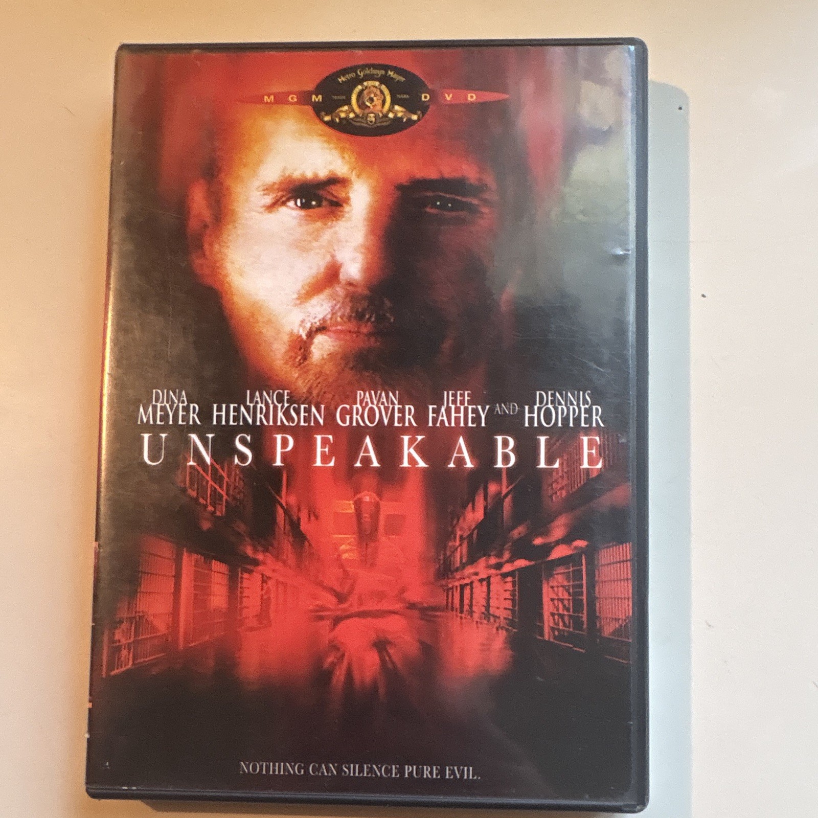 MGM Home Entertainment Unspeakable DVD Horror R 2003 Widescreen NTSC 94 Min