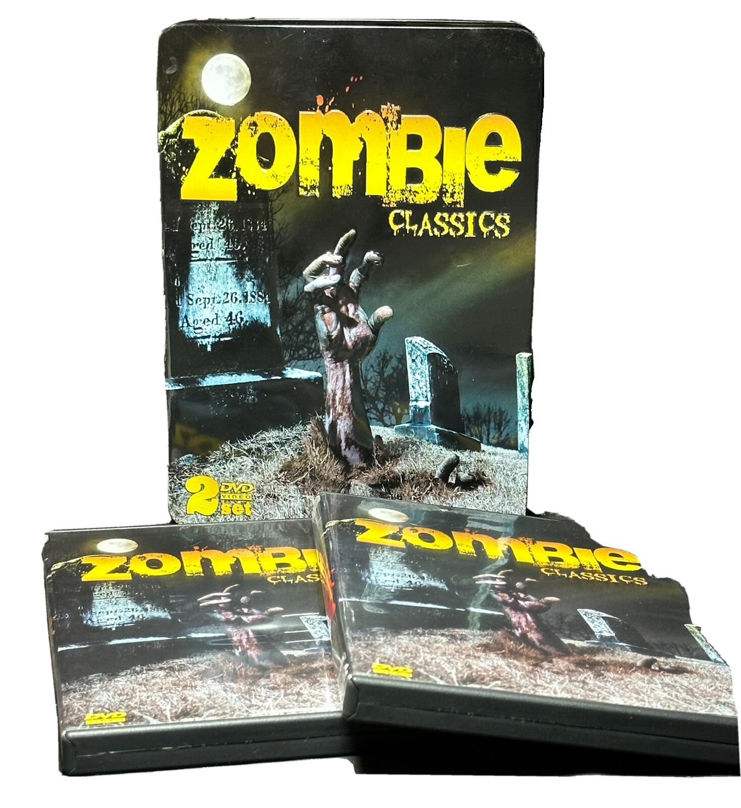 Zombie Classics (DVD, 2009, 2-Disc Set Rated R, 300 min.)