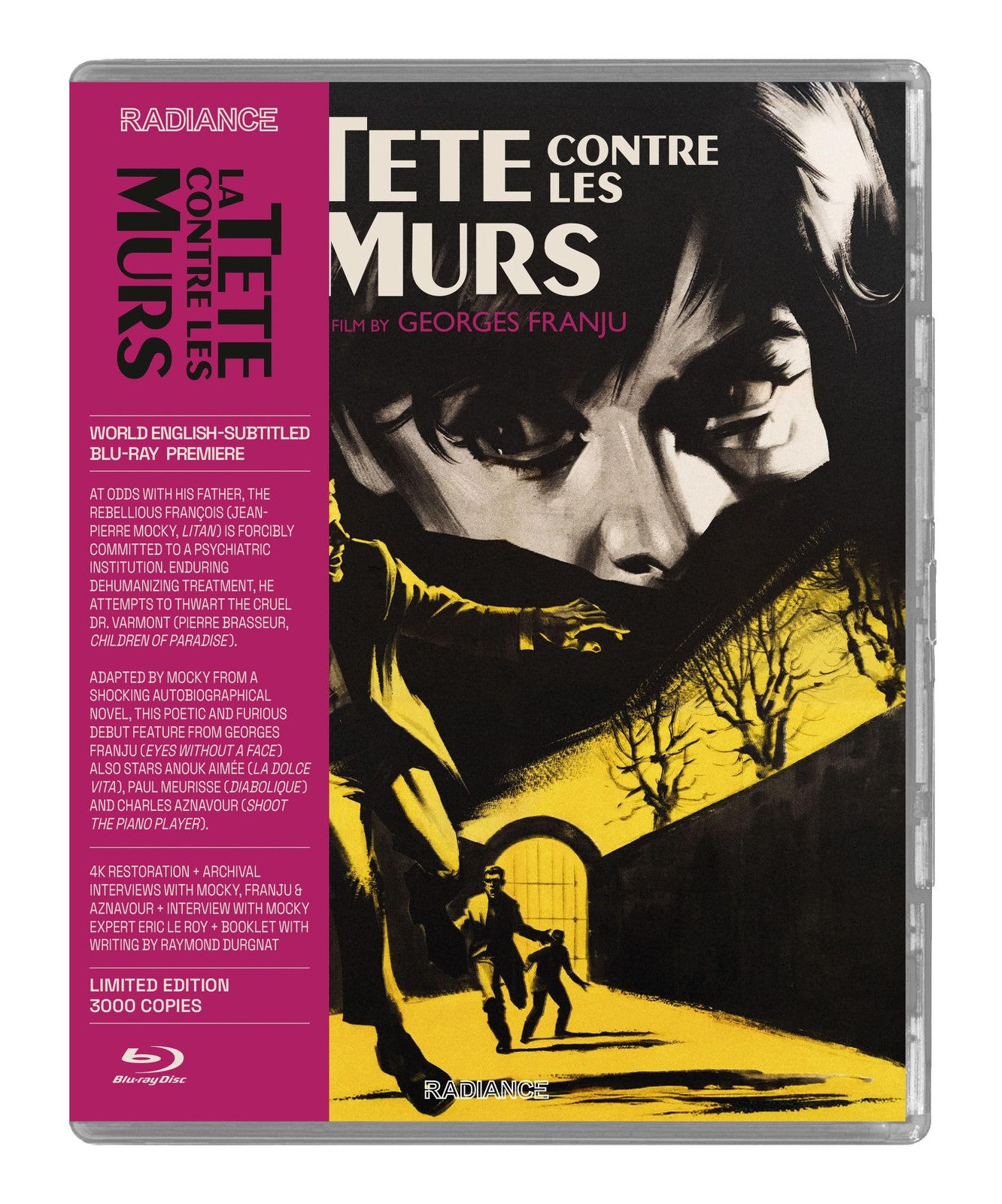 La tete contre les murs (Blu-ray) Georges Franju