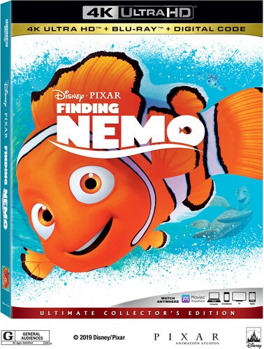 Finding Nemo [New 4K UHD Blu-ray] With Blu-Ray, 4K Mastering, Ac-3/Dolby Digit