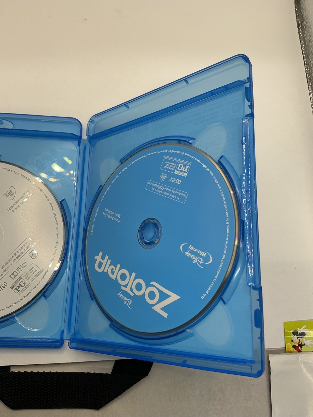 Zootopia (Blu-ray, 2016)