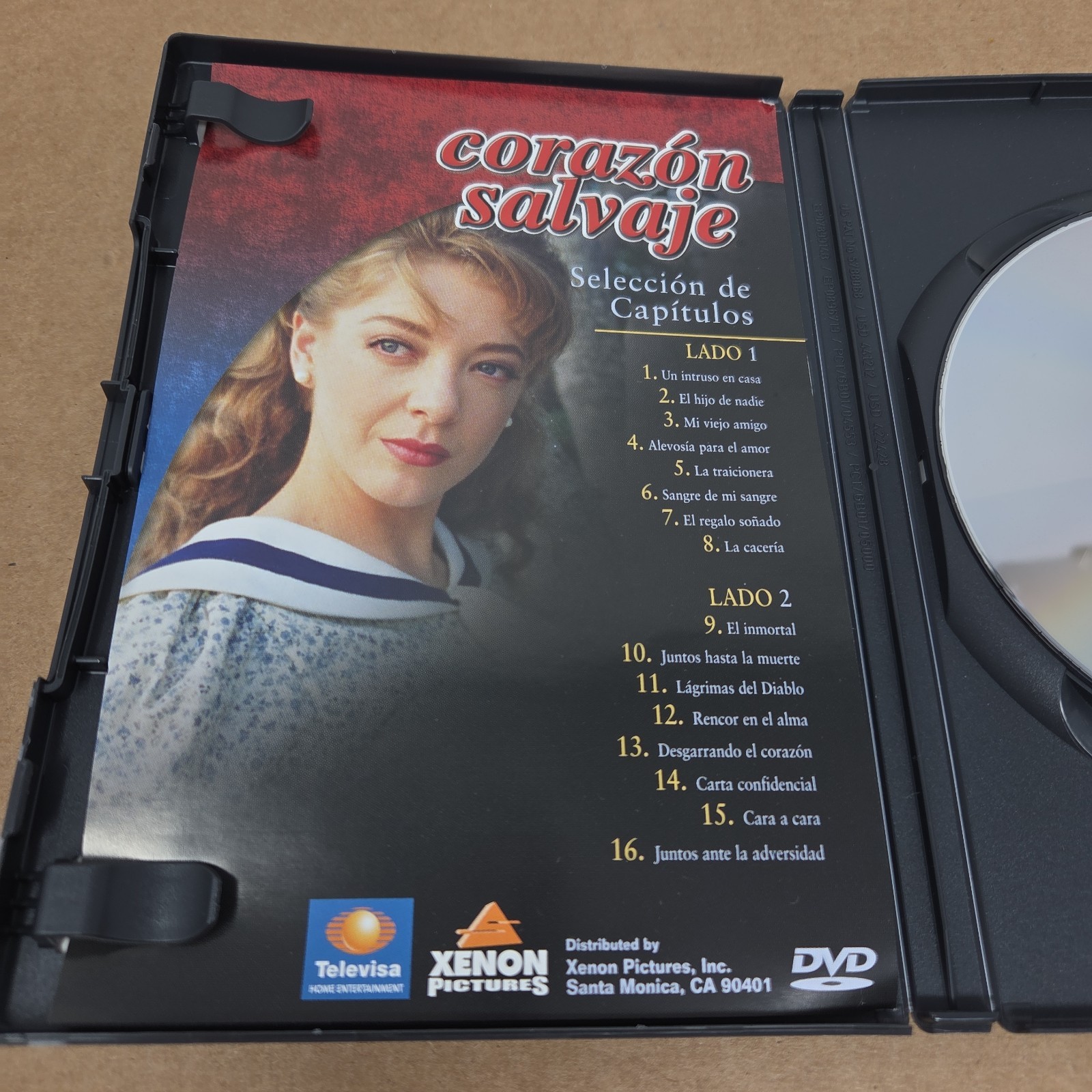 Corazon Salvaje Televisa Telenovela DVD