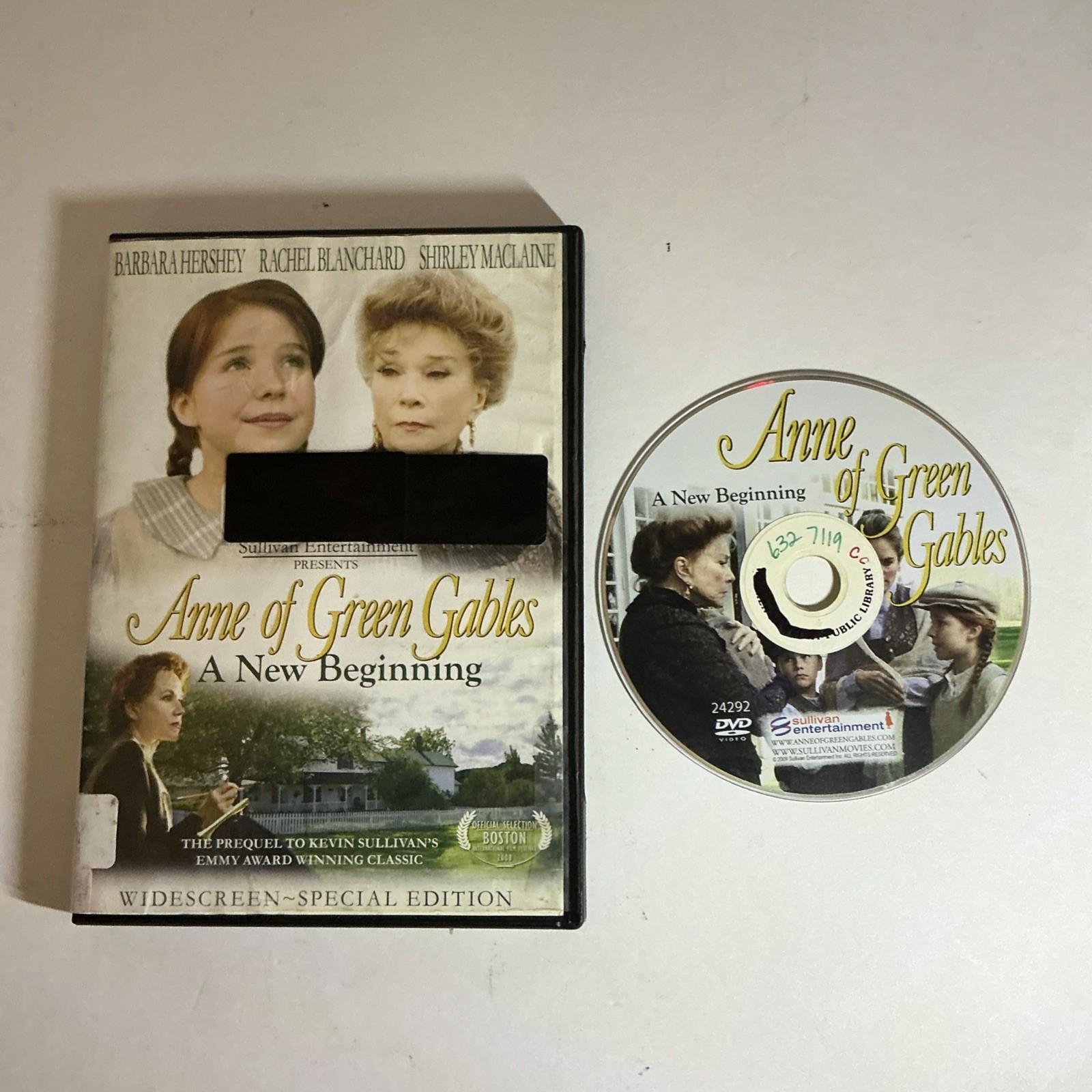 Anne of Green Gables: a New Beginning DVD(2008)Hershey, Blanchard, Maclaine