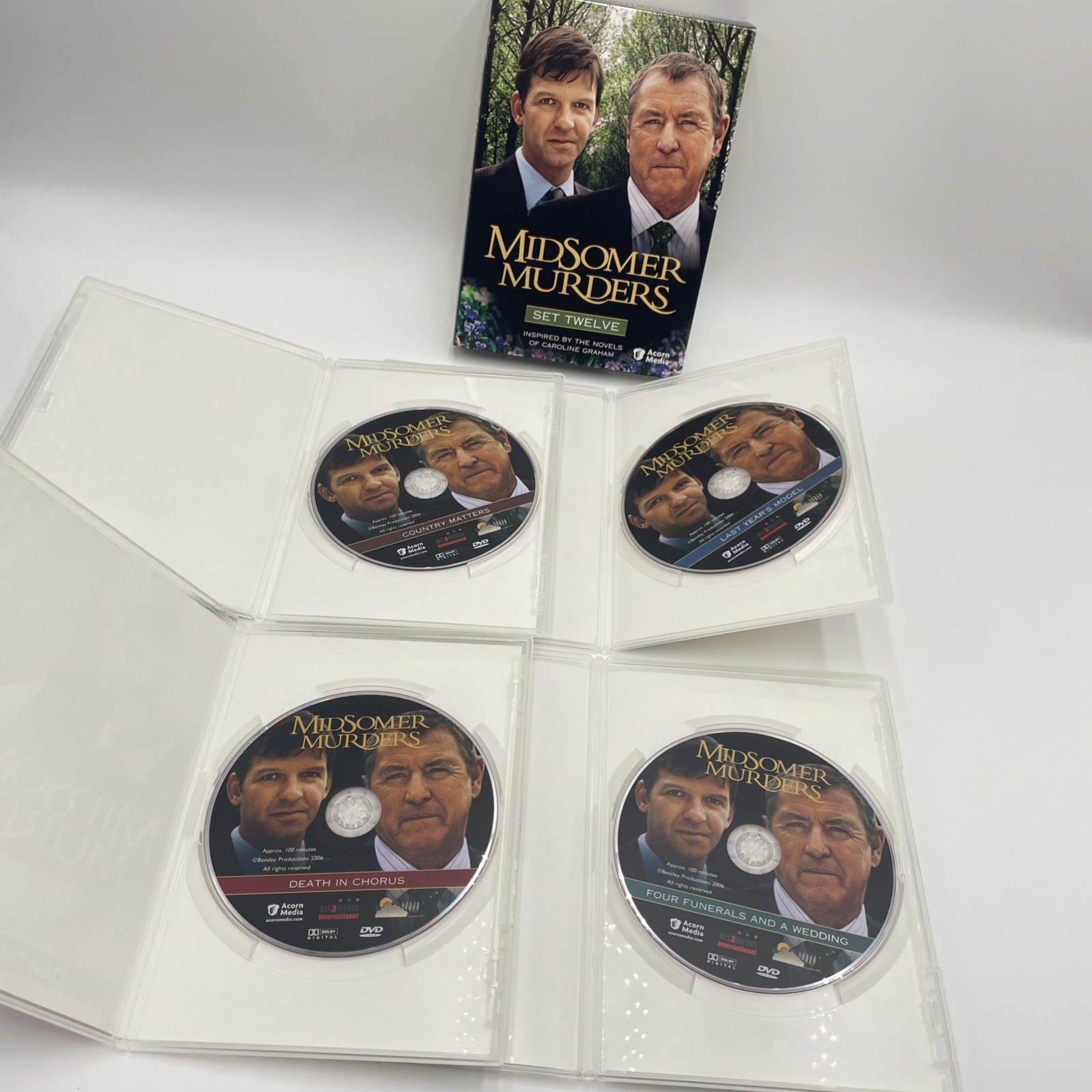 Midsomer Murders DVD Lot 11 Sets Series 11-21 Acorn British Crime Mystery