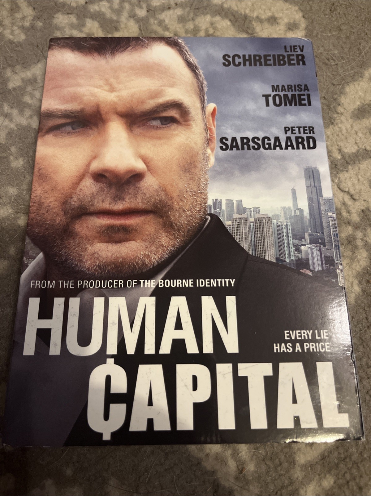 Human Capital (DVD, 2019) New Sealed Slip Cover Liev Schreiber Marisa Tomei