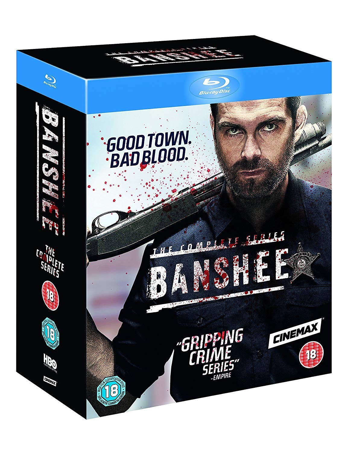 BANSHEE The Complete Series BLU-RAY Box Set BRAND NEW (USA Compatible)