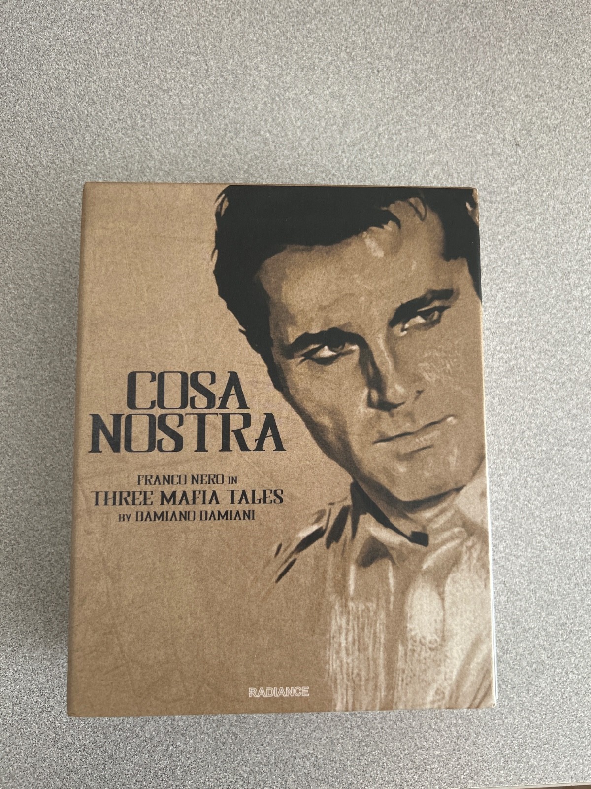 COSA NOSTRA Damiano Damiani Blu Ray Box Set Radiance Franco Nero Mafia OOP