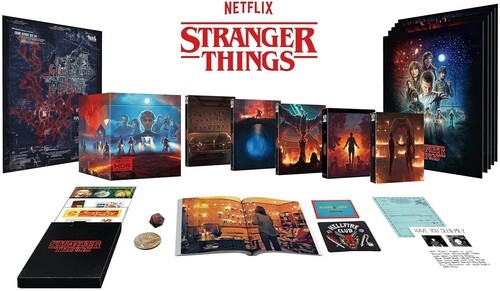 Stranger Things: The Complete Series (Deluxe Edition) [New 4K UHD Blu-ray] Wit