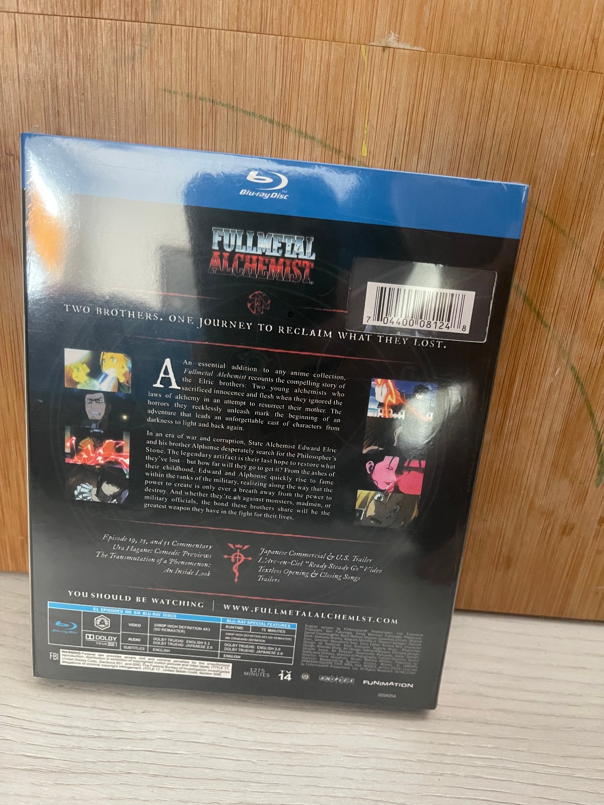 Fullmetal Alchemist: The Complete Series Blu-ray TV Series Episodes 1-51 NEW