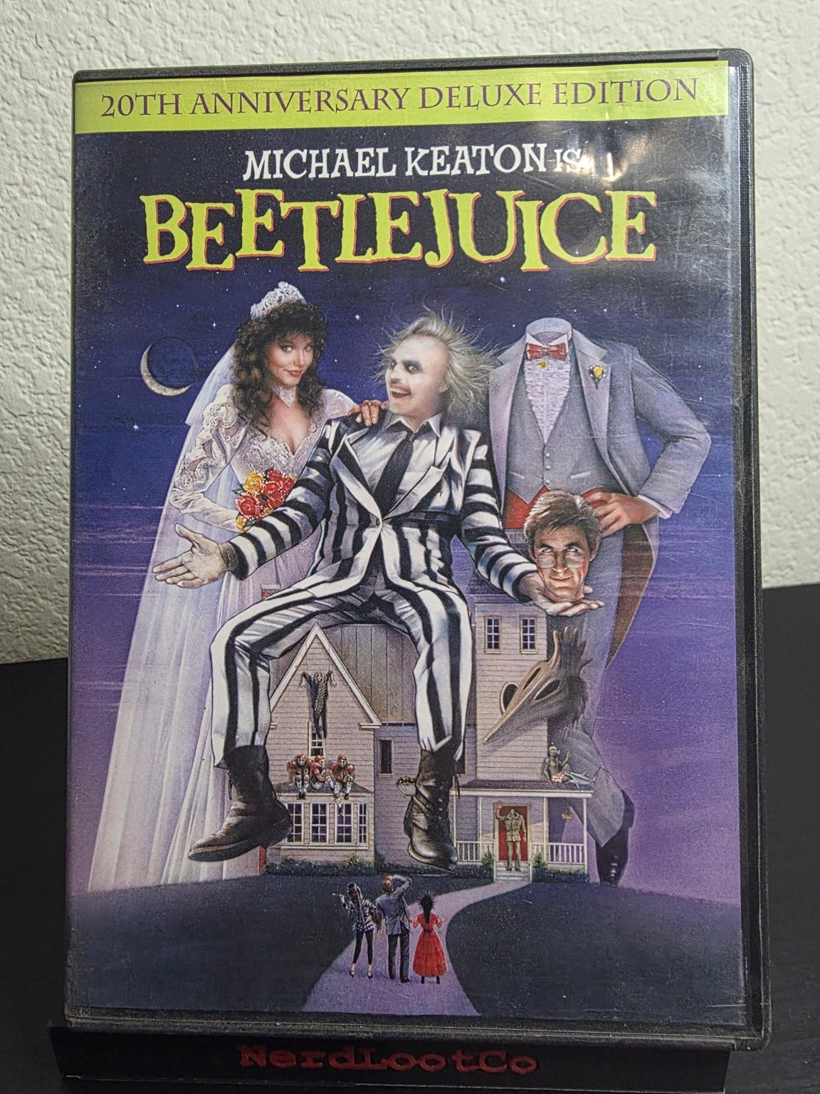 Beetlejuice DVD 2008 20th Anniversary Deluxe Michael Keaton Tim Burton