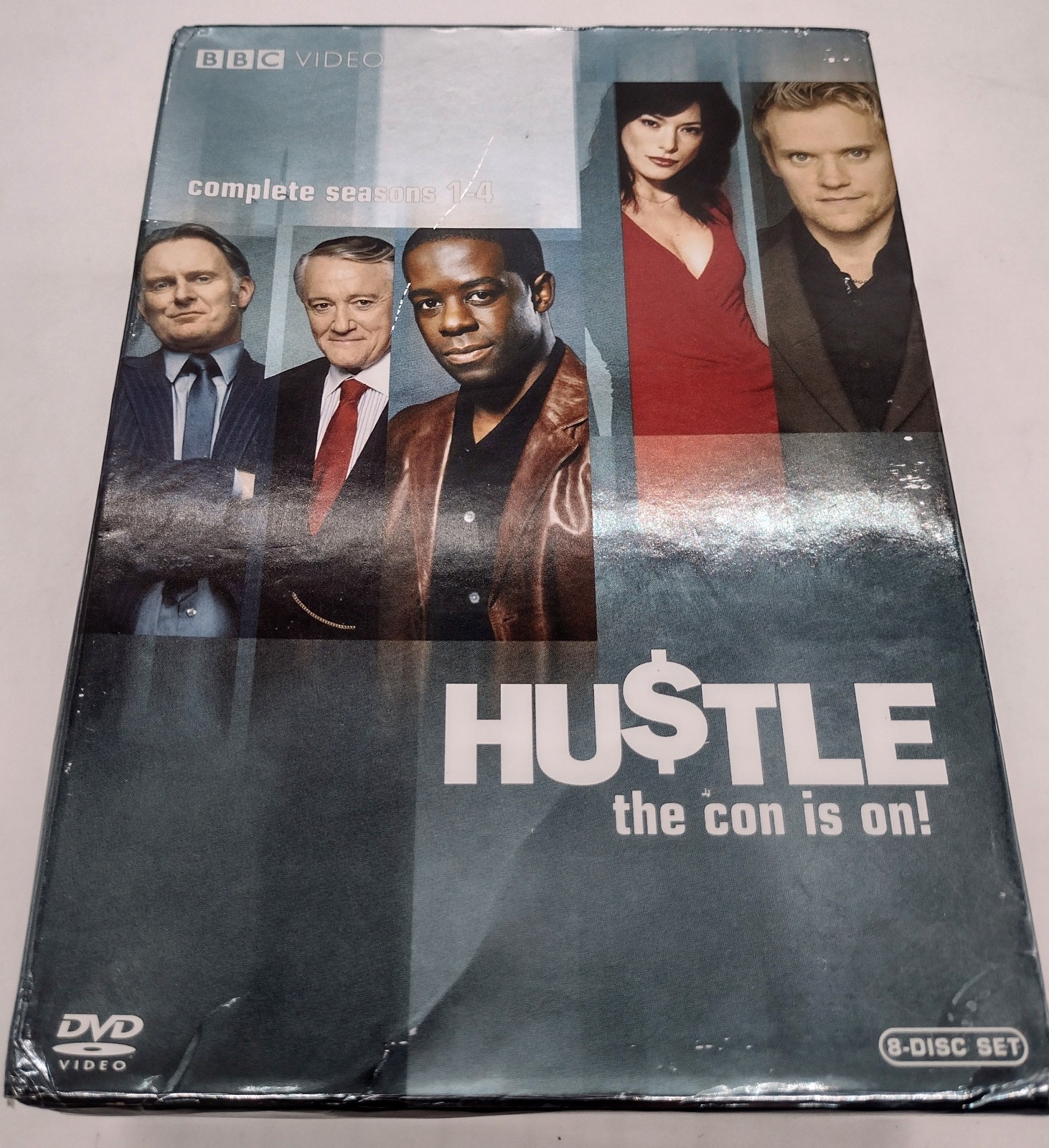 Hustle Complete Seasons 1-4 (2004–2007) BBC Crime Con Artist TV Series DVD