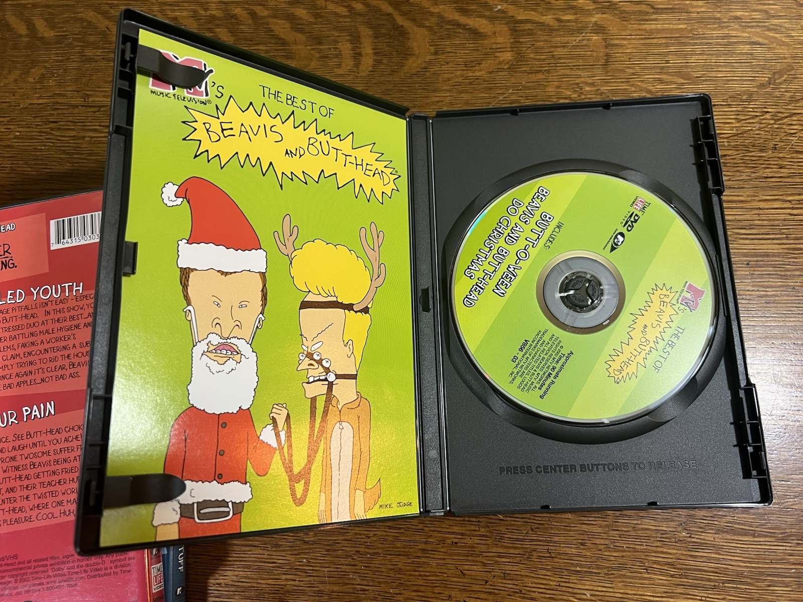Lot of 3 Best of Beavis and Butthead DVD Time Life MTV Mike Judge 43 Episodes