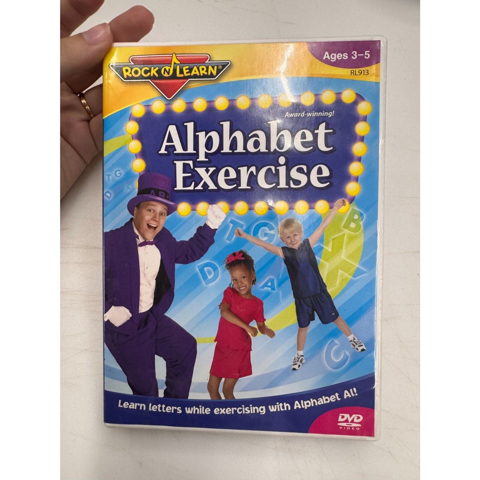 Rock n’ Learn: Alphabet Exercise [DVD] Tested Working